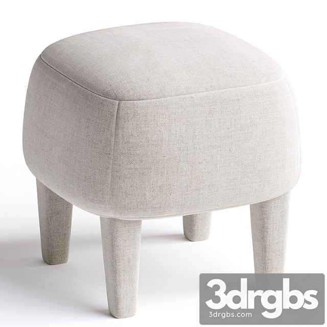 Mini Fabric Pouf By Gianfranco Ferre Home