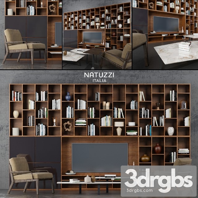 Natuzzi Armchair Wall