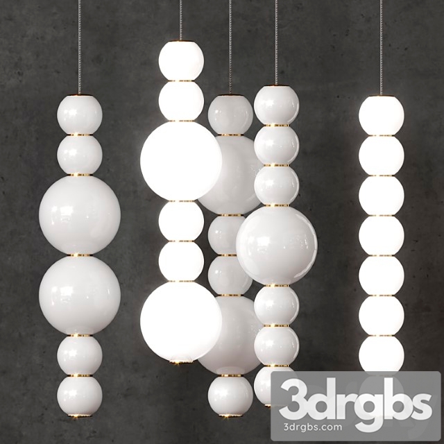 A set of lamps Formagenda Pearls double