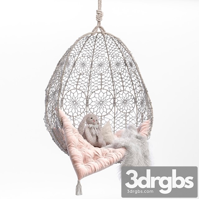 Garden Swing Knotted Melati Hanging Chair