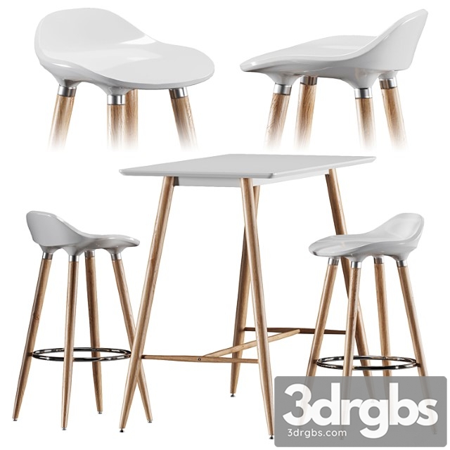 Bar Table and Chair Jysk Bryne Bessho