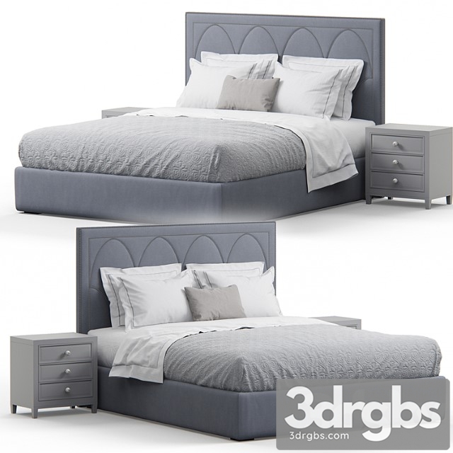 Regan Upholstered King Bed