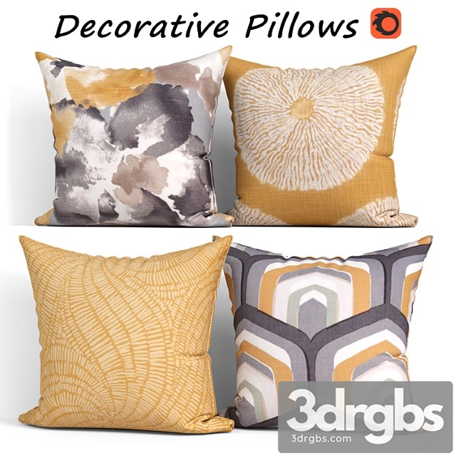 Decorative pillow set 418 etsy