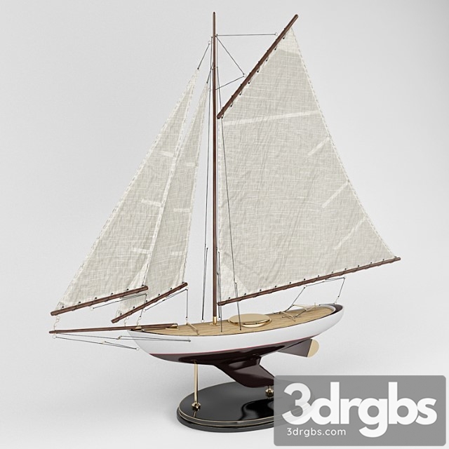 Model Of The Yacht