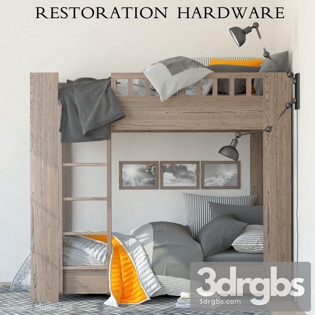 Restoration Hardware Callum bunk bed
