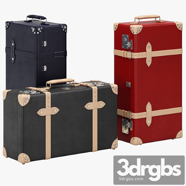 Globe trotter suitcases