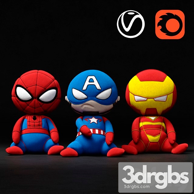 Toy Marvel Soft Toys Superheroes