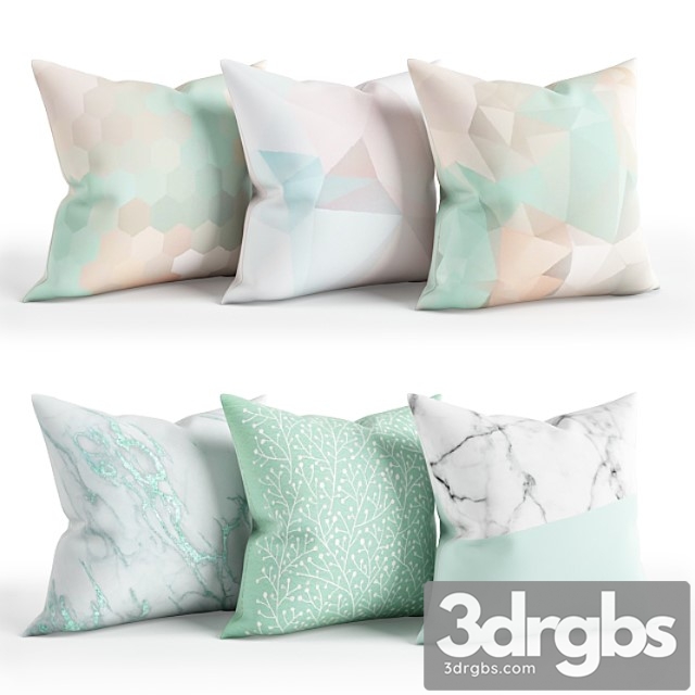 Mint Pillow Set 001