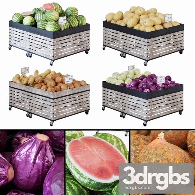 Racks for Vegetables Fruits