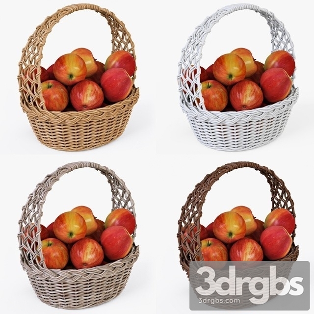 Wicker Basket 04