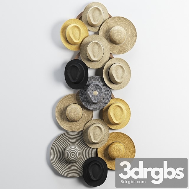 Decorative set of hats