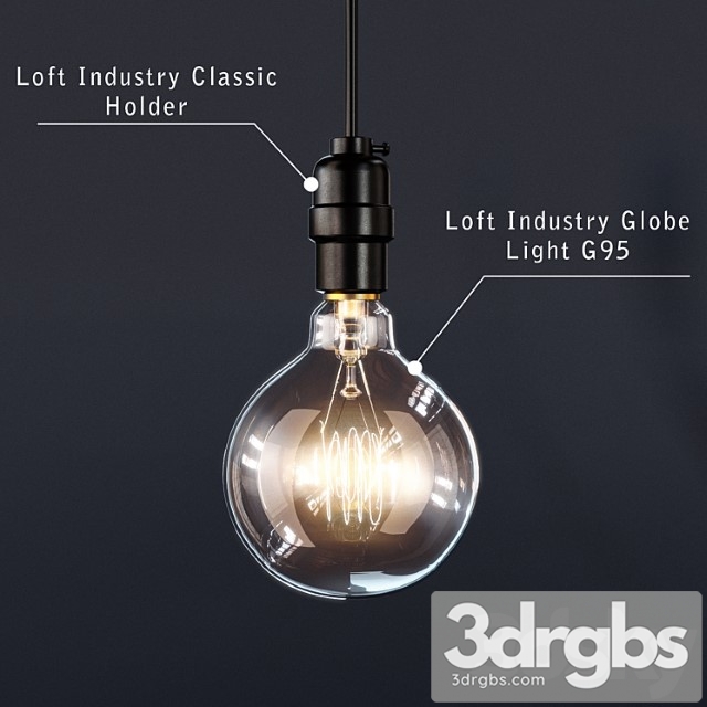 Rietro Lampa Loft Industry 1