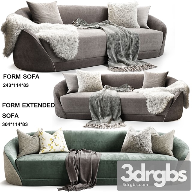 Baker Form Sofa