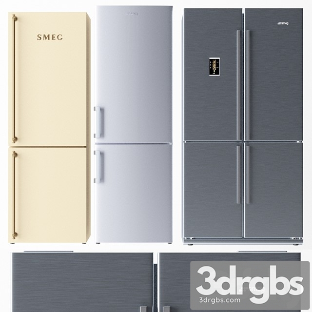 Smeg Refrigerator Set