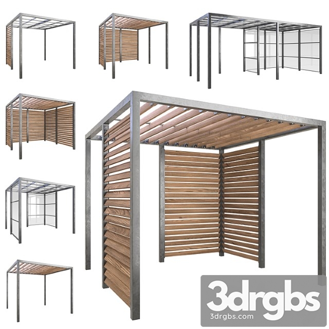 Pergola Pergola Set From Zero Industrier