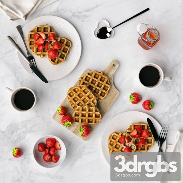 Breakfast With Waffles