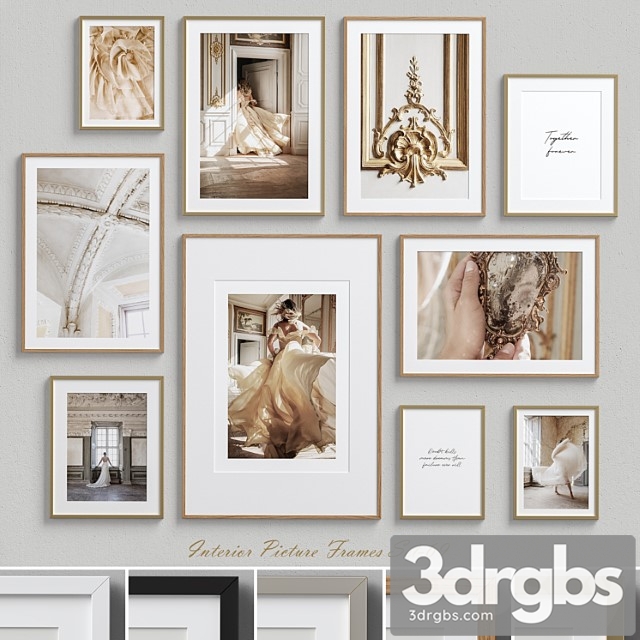 Interior picture frames set-69