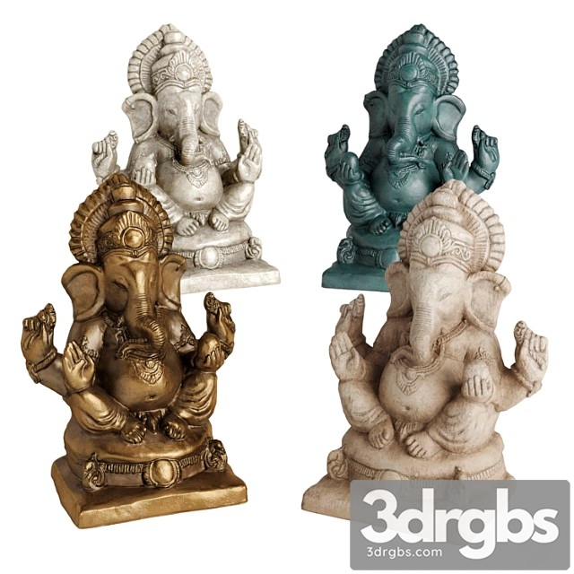 Ganesha Sitting Sculpture