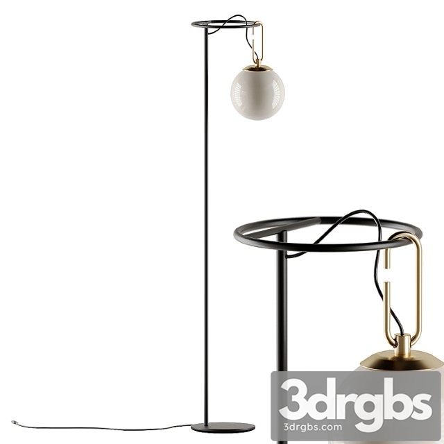 Floor lamp artemide nh 22