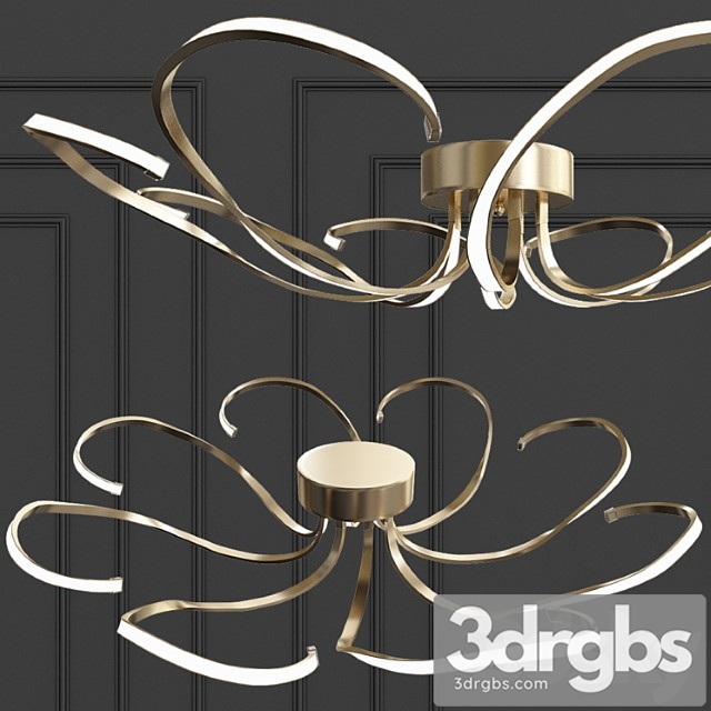 Chandelier evrosvet 90096-8 gold