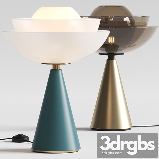 Mason Editions Lotus Table Lamps