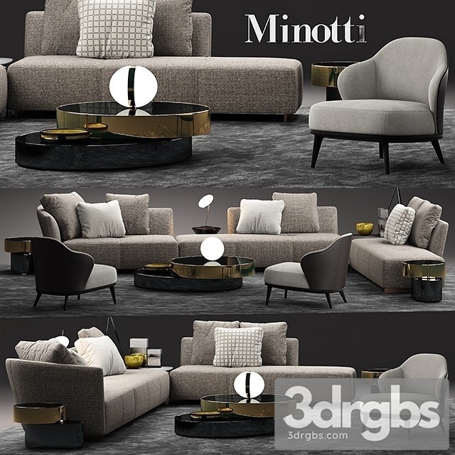 Minotti Lounge Seymour Sofa