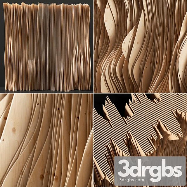 Parametric Plywood Panel Decor Parametricheskii Dekor Iz Fanery