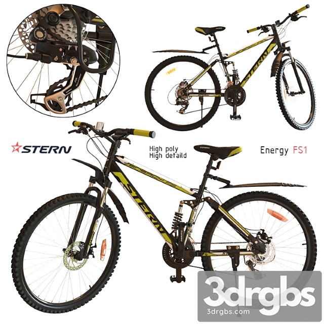 Bicycle stern energy fs1