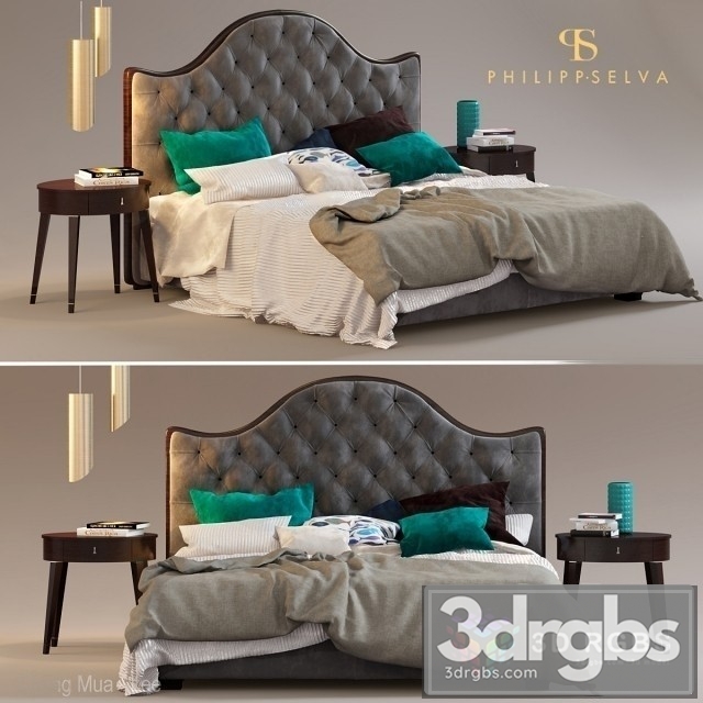 Philipp Selva Letto Onda Bed