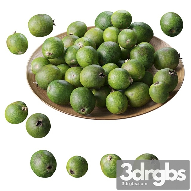 Feijoa on a platter