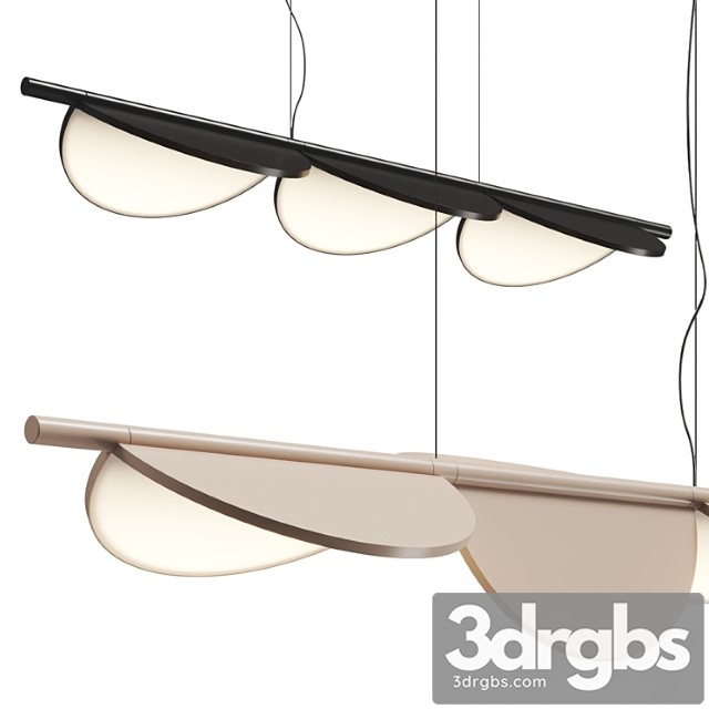 Flos Almendra S3 Linear Pendant Lamp