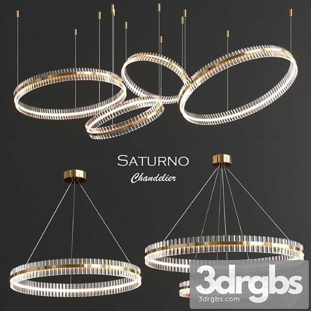 Baroncelli saturno chandelier - 3 type