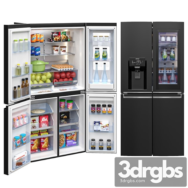 Lg refrigerators gf-d706mbl 2