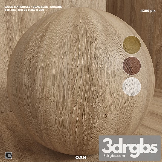 Materials Wood Material wood (seamless) oak - set 119