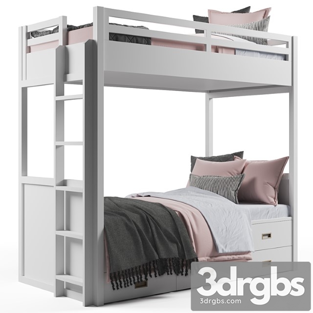 Avalon bunk bed with trundle