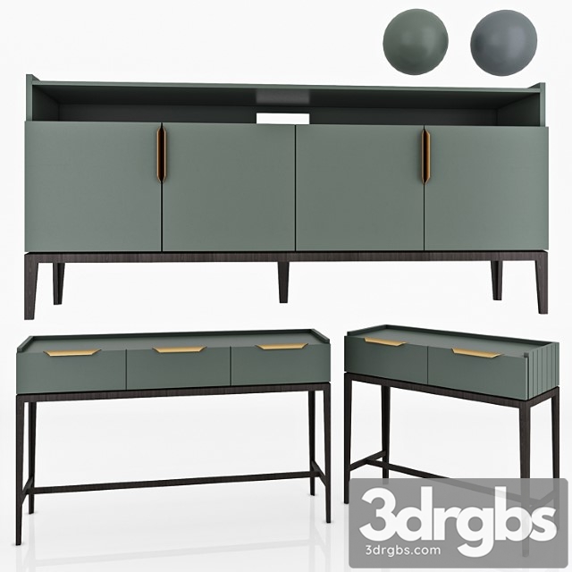 Dantone home metropolitan console set 2