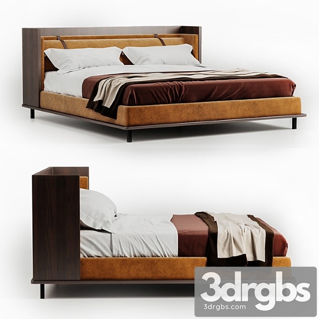 Twelve am bed by molteni & c 2