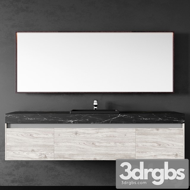 Hanging Dressing Table With Mirror