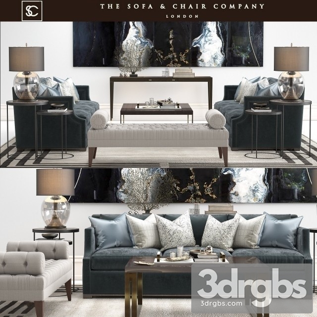 The Sofa And Armchair  Company Luxury Set 1