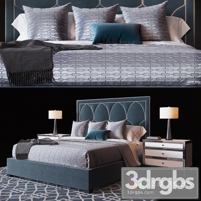 Bernhardt Regan Upholstered King Bed