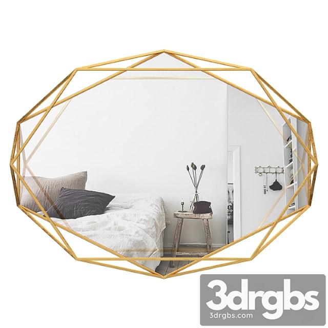 Prisma wall mounted mirror umb3159