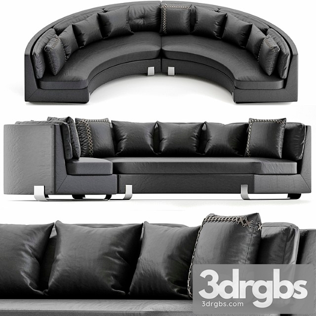 Marie Sectional Sofa By Volpi 1