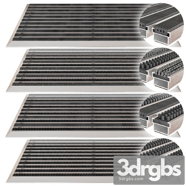 Aluminum dirt grates