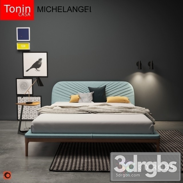 Tonin Casa Michelangel Bed