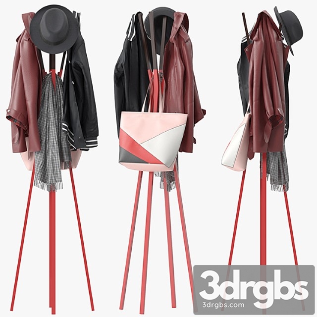 Clothes Splash coat rack