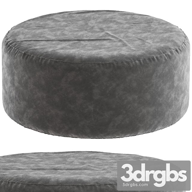 Round ottoman nedra by la forma