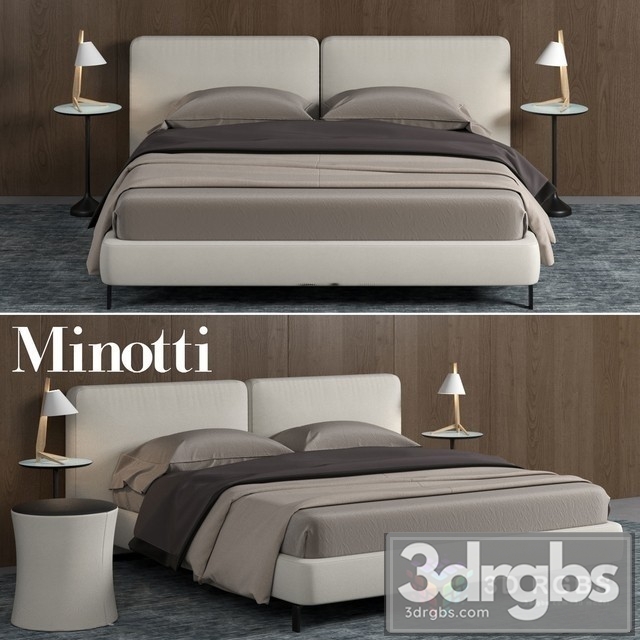 Minotti Tatlin Bed 03