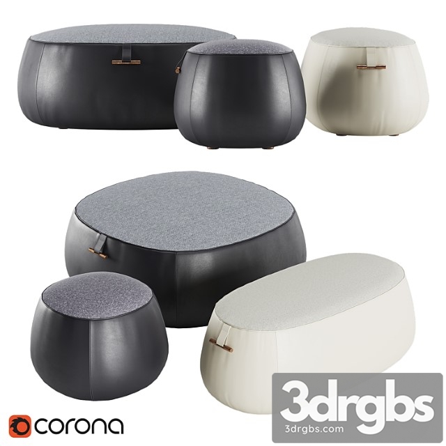 Porada logam poufs