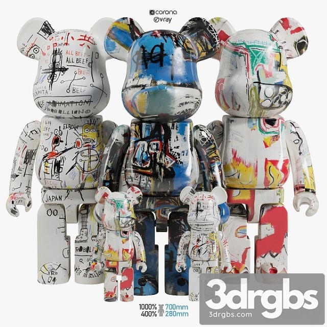 Bearbrick Basquiat ART