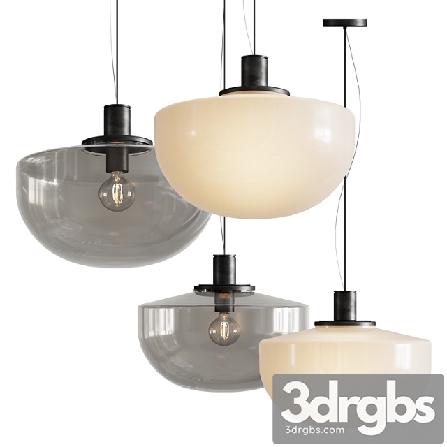 Bank pendant lamp by menu